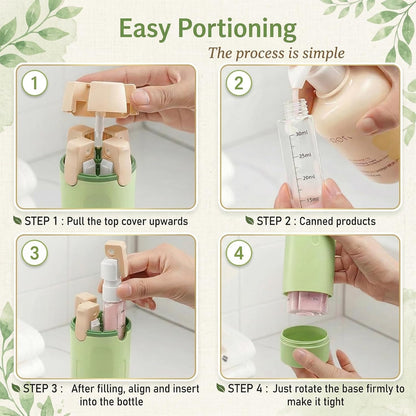 4-in-1 Travel Toiletry Dispenser