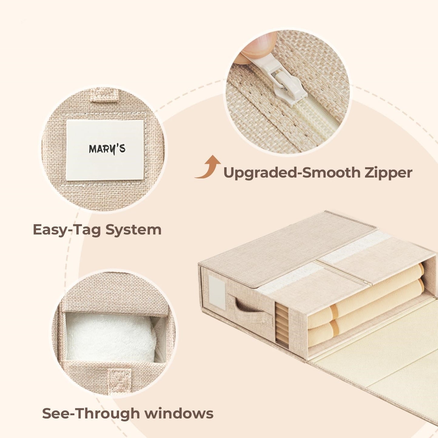 LinenEase™ Sheet Organiser