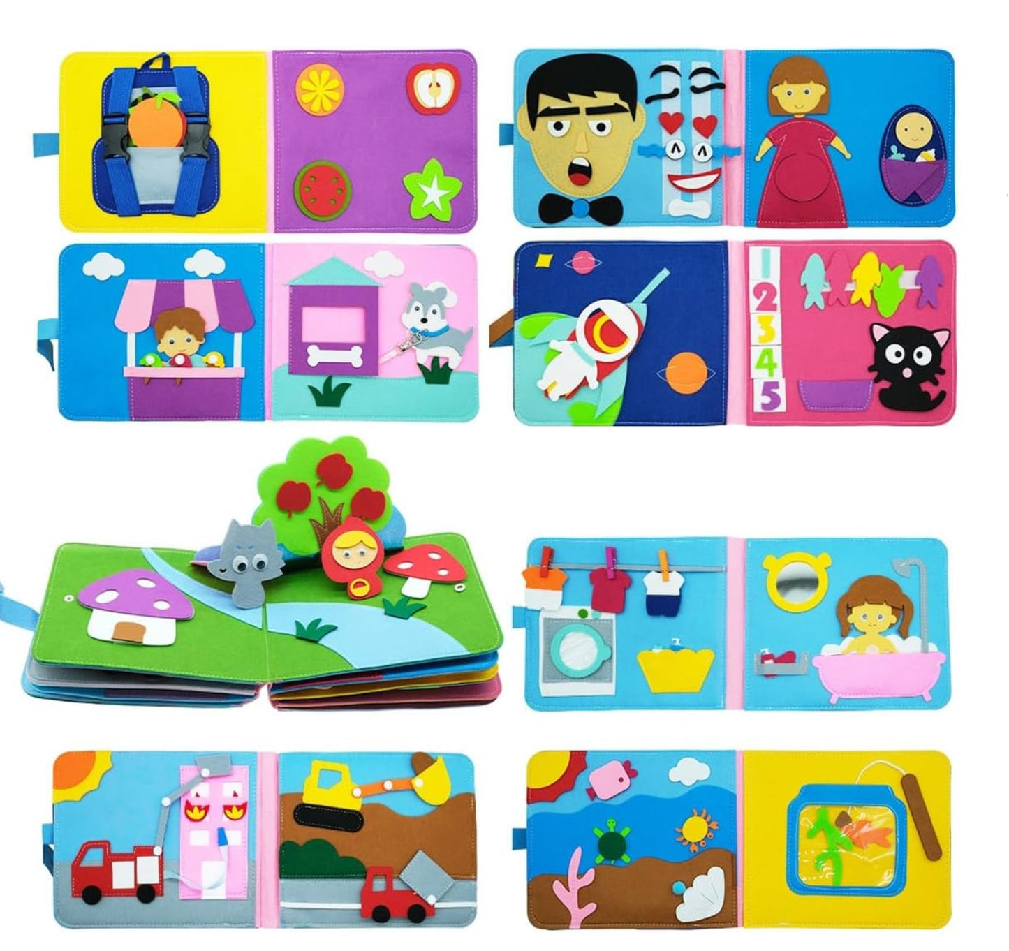 Livre Sensoriel Montessori