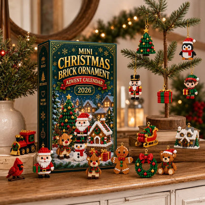 Mini Brick Ornament Advent Calendar