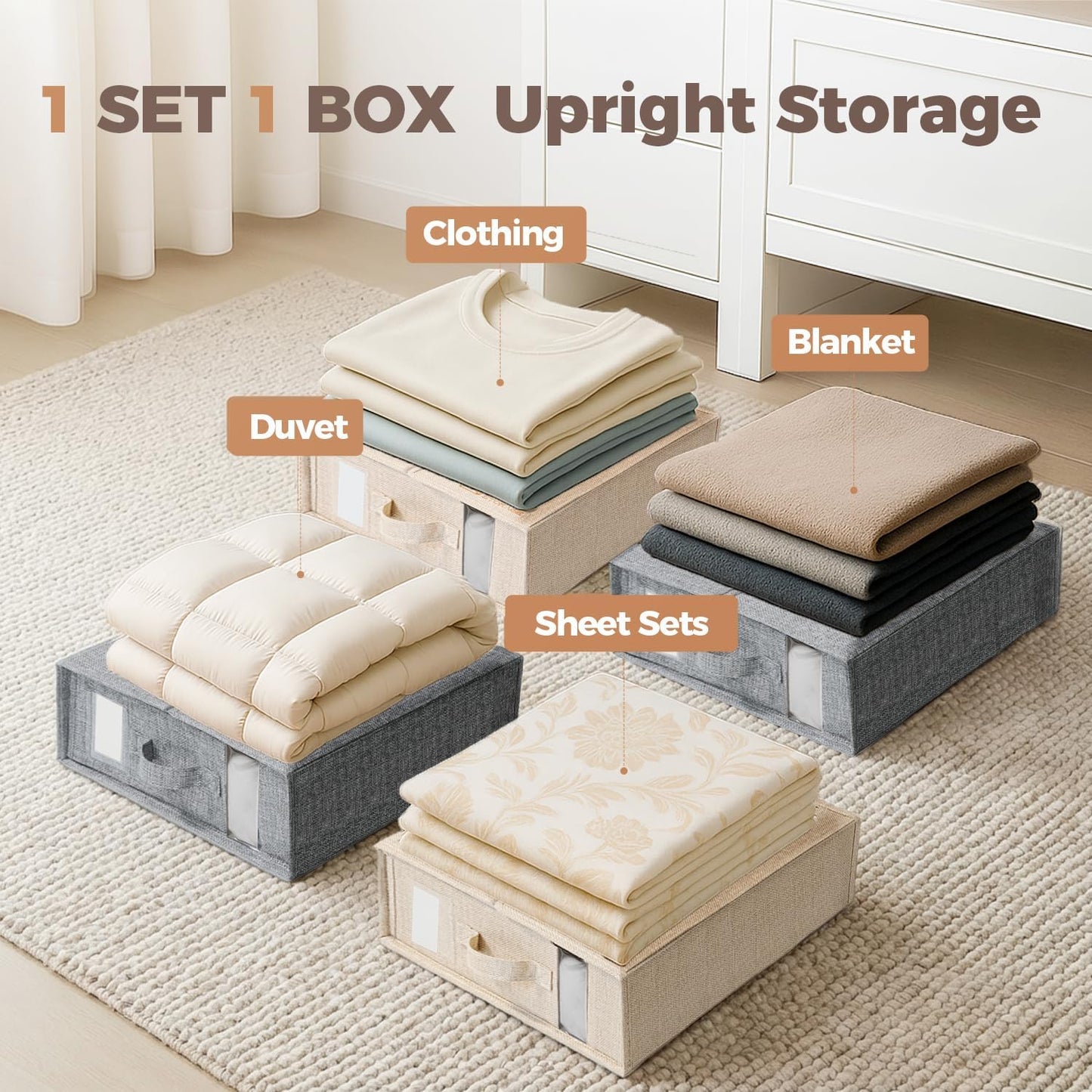 LinenEase™ Sheet Organiser