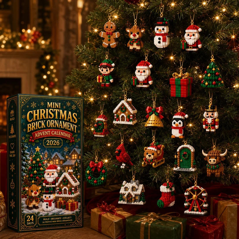 Mini Brick Ornament Advent Calendar