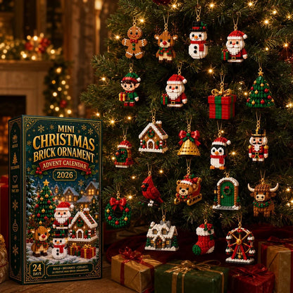 Mini Brick Ornament Advent Calendar
