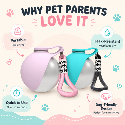 PawSip™ Portable Dog Water Bottle