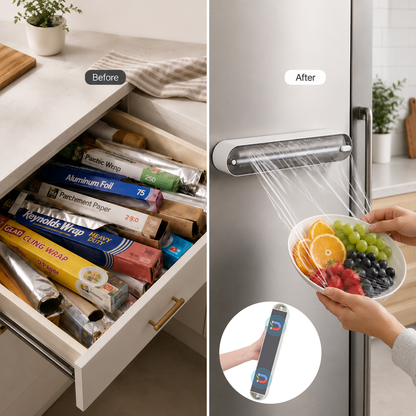 Magnetic Kitchen Wrap Dispenser