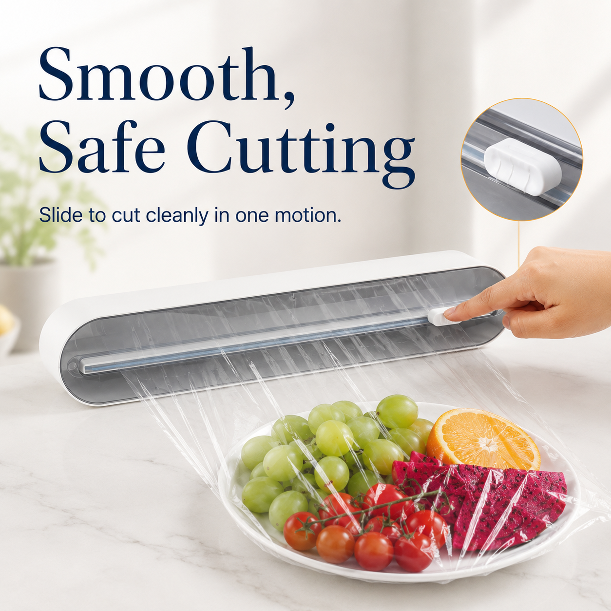 Magnetic Kitchen Wrap Dispenser
