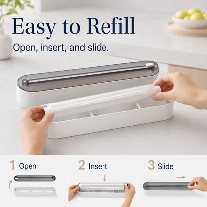 Magnetic Kitchen Wrap Dispenser