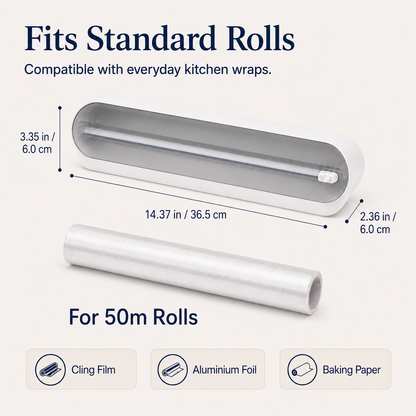 Magnetic Kitchen Wrap Dispenser