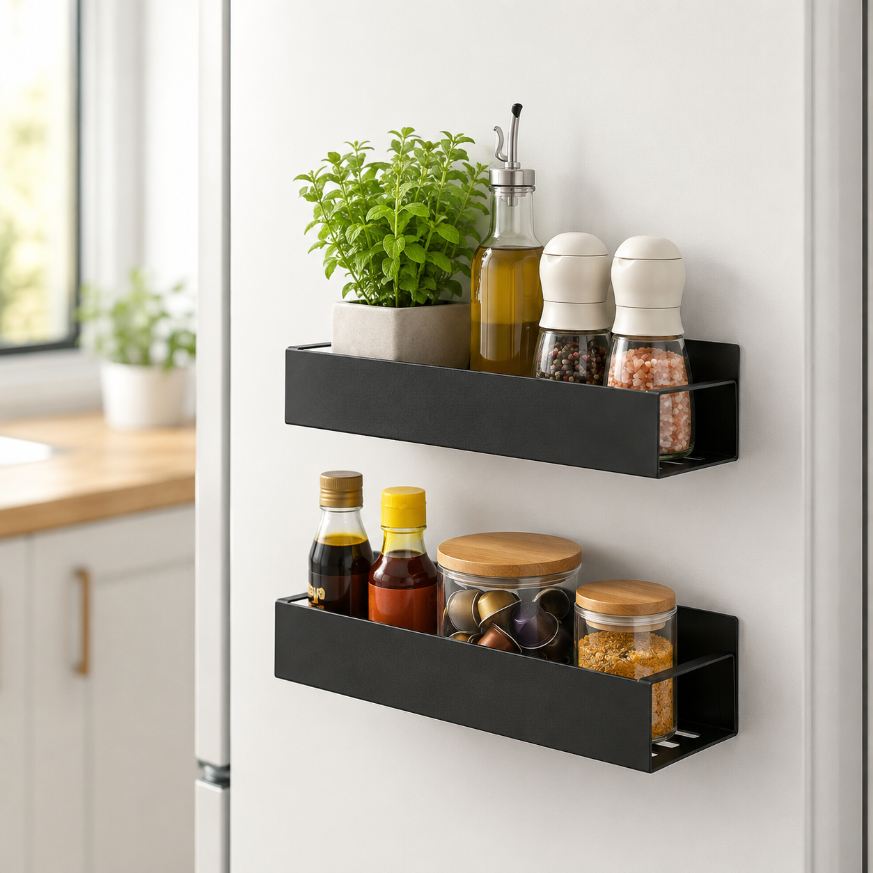 Magnetic Kitchen Shelf