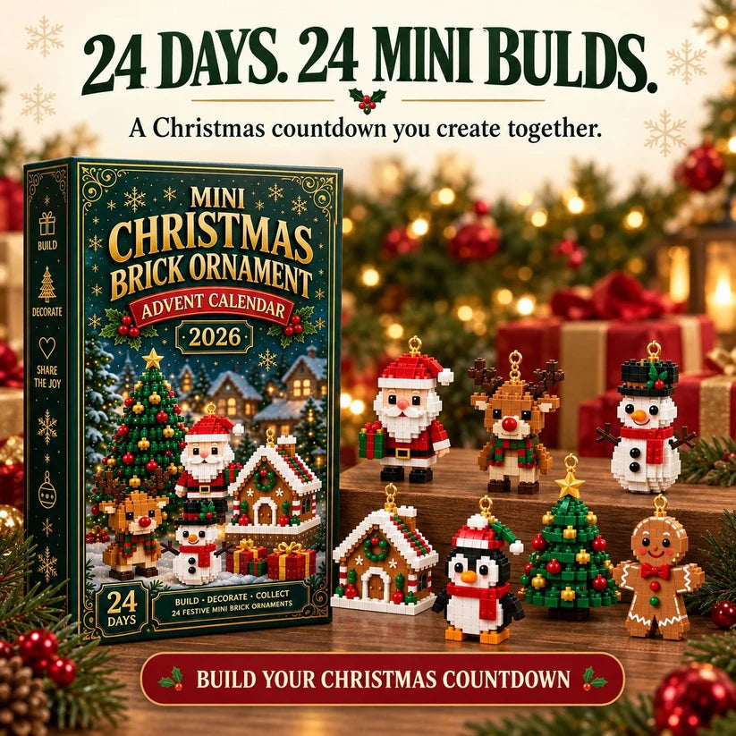 Mini Brick Ornament Advent Calendar