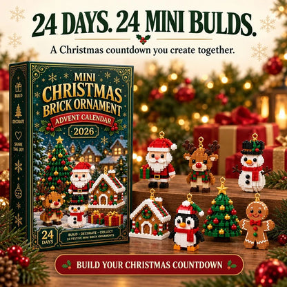 Mini Brick Ornament Advent Calendar