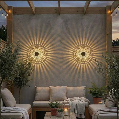 Lanterne Mandala Solaire - Sublimez Vos Extérieurs