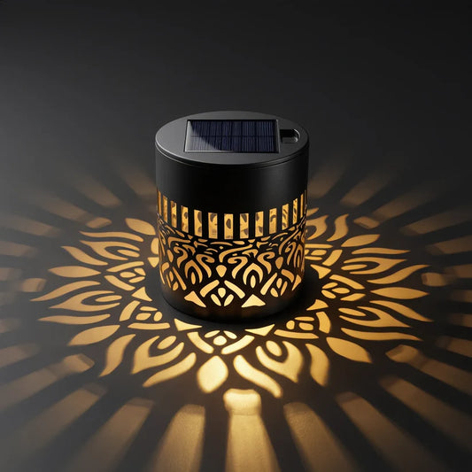 Lanterne Mandala Solaire - Sublimez Vos Extérieurs