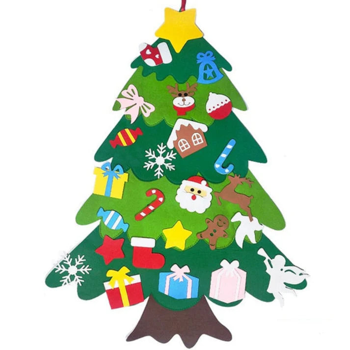 Sapin en Feutrine Montessori